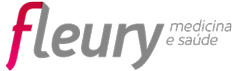 Logomarca Fleury- Medicina e Saúde